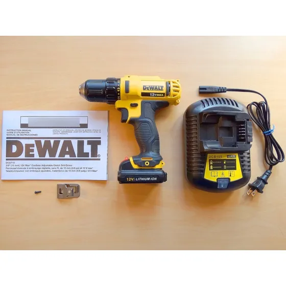 Taladro/destornillador Inalámbrico Dewalt Dcd710 De 3/8, 12v