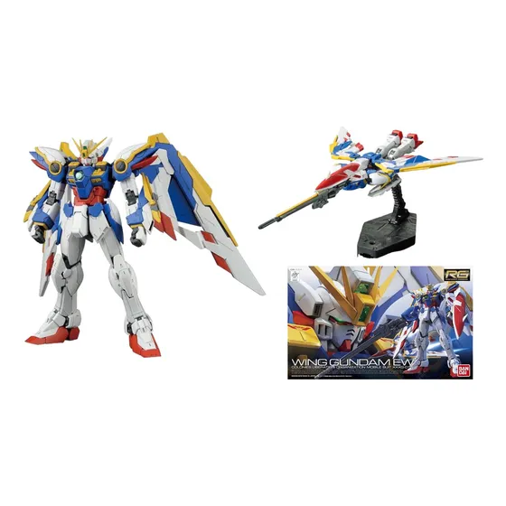 Gundam Rg 1:144 Model Kit Gundam Wing Bandai Robot Coleccion