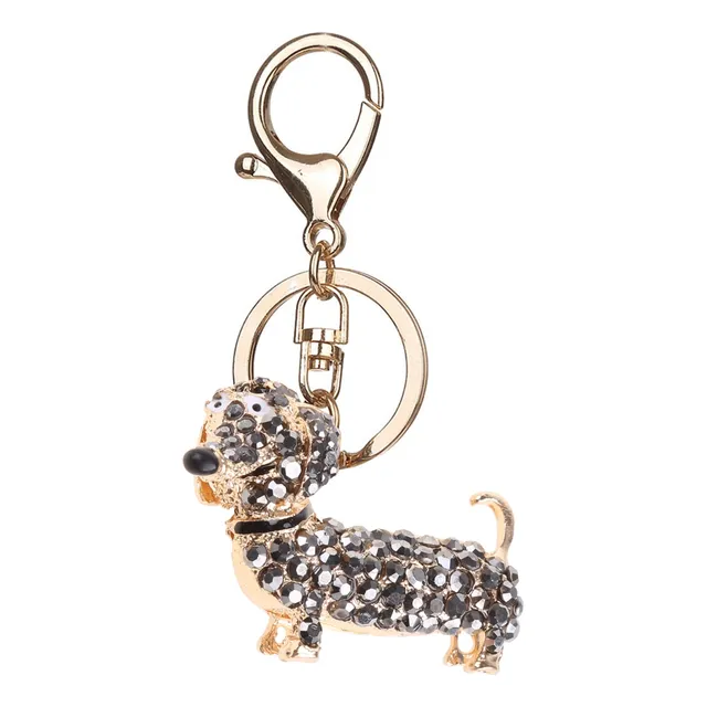 Para (bk) Precioso Colgante De Cachorro De Perro Salchicha
