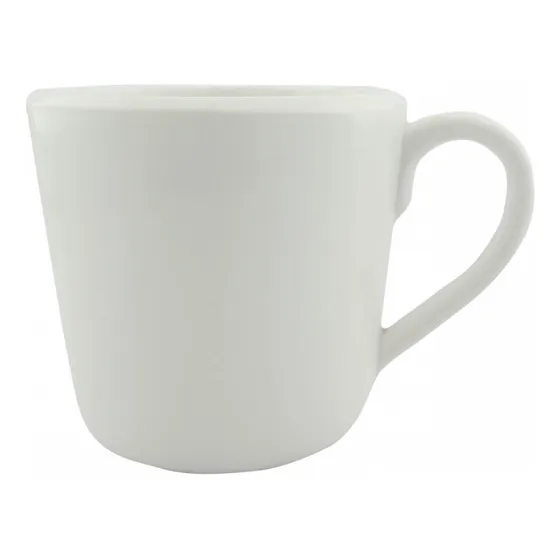 Pocillo Mug Melamina Blanco Taza Resistente De Café X 4 Unds