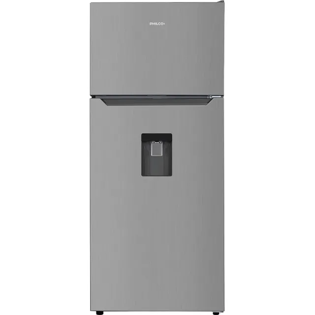 Heladera Inverter con Freezer Philco No Frost Acero Inoxidable 402 litros Dispenser de Agua Phnt453xdi2
