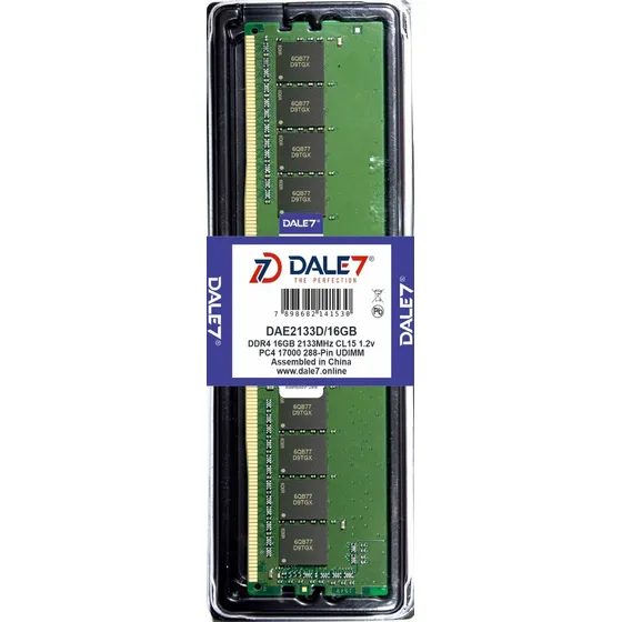 Memória Dale7 Ddr4 16gb 2133 Mhz Desktop 1.2v