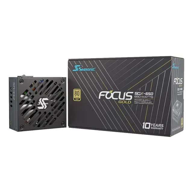 Fuente De Poder Seasonic Focus 650w 80p Gold Sgx-650fm