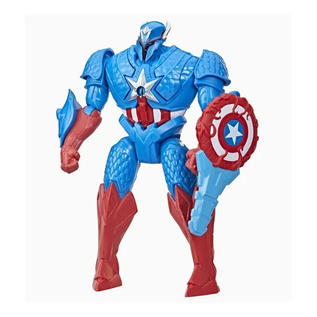 Figura De Acción Mech Strike Monster Capitán América