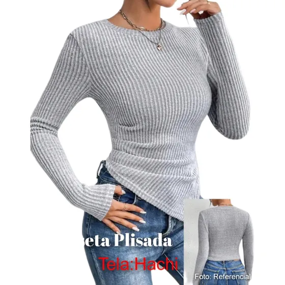 Suéter Plisada