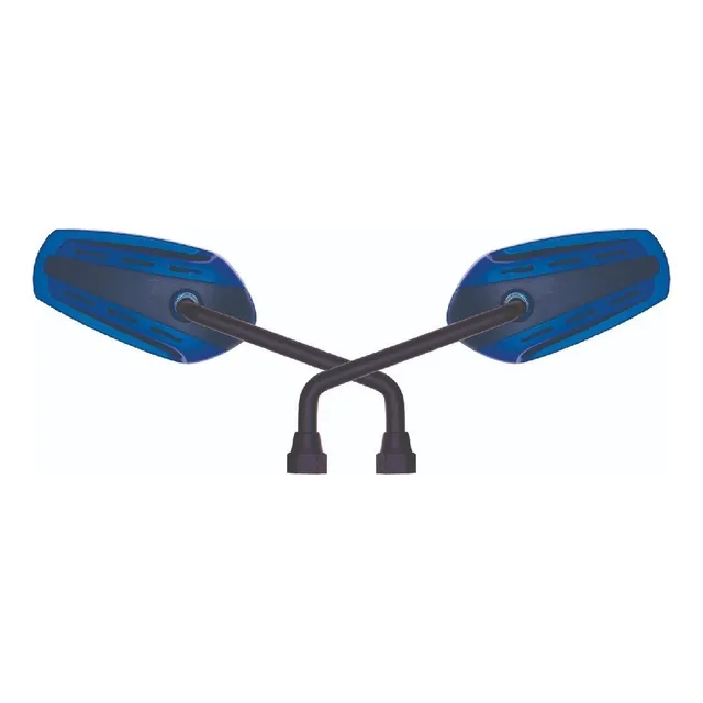 Espejos Retrovisores Gvs By Drook Modelo Gtx Azul Honda Par
