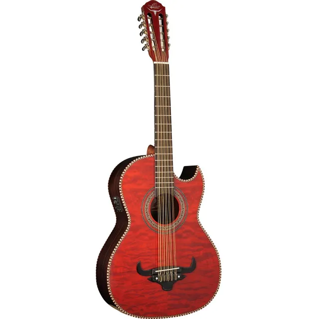 Bajo Quinto E/acus Rojo Transp Oscar Schmidt Oh32seq Trd