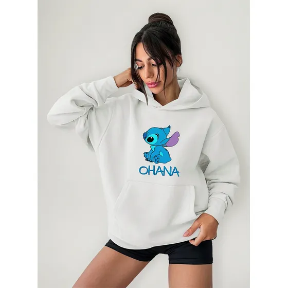 Sudadera Unisex Ohana Stich