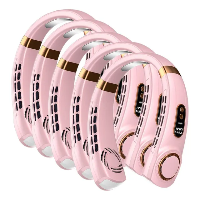 Ventiladores Xiaomi Compatible, Mxbfp-005, 5pzas, Rosa, 3.7w Color Rosa