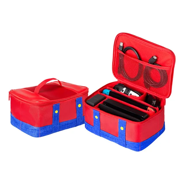 Estuche Mario Bros Nintendo Switch Accesorios Juegos