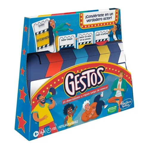 Caras Y Gestos - Juego De Mesa - En Español Hasbro / Diverti