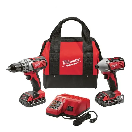 Set De Taladros Milwaukee Destornillador/impacto 18v