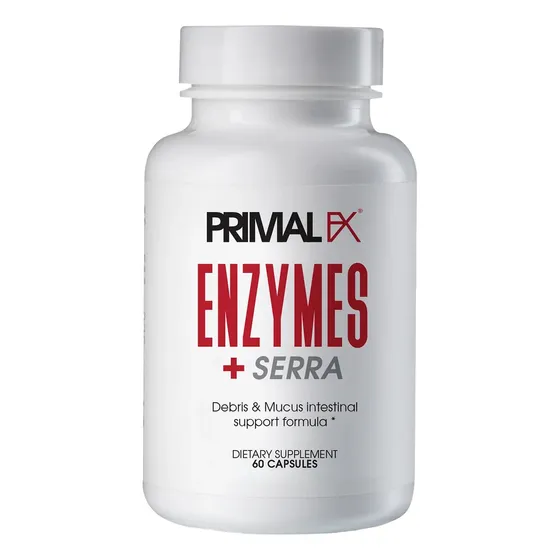 Primal Fx I Enzymes + Serra I 60 Capsule I Dr Ludwig Johnson