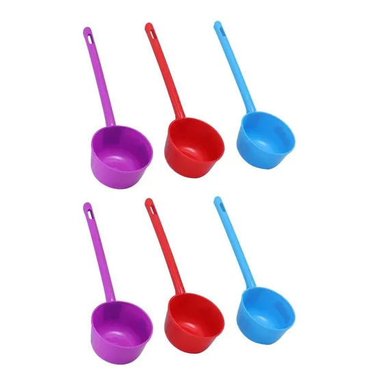 Doitool Cucharon Agua Plastico Mango Largo Cuchara Para
