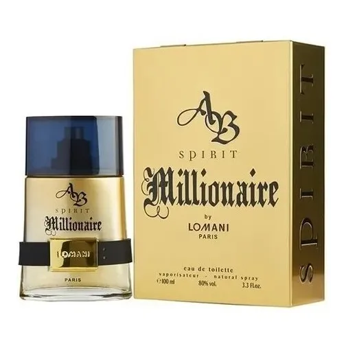 Perfume Hombre Spirit Millonaire Lomani 100ml Lata Colección