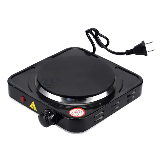 Fogão Elétrico Cooktop Uma Boca Portátil Mesa Pesca Camping