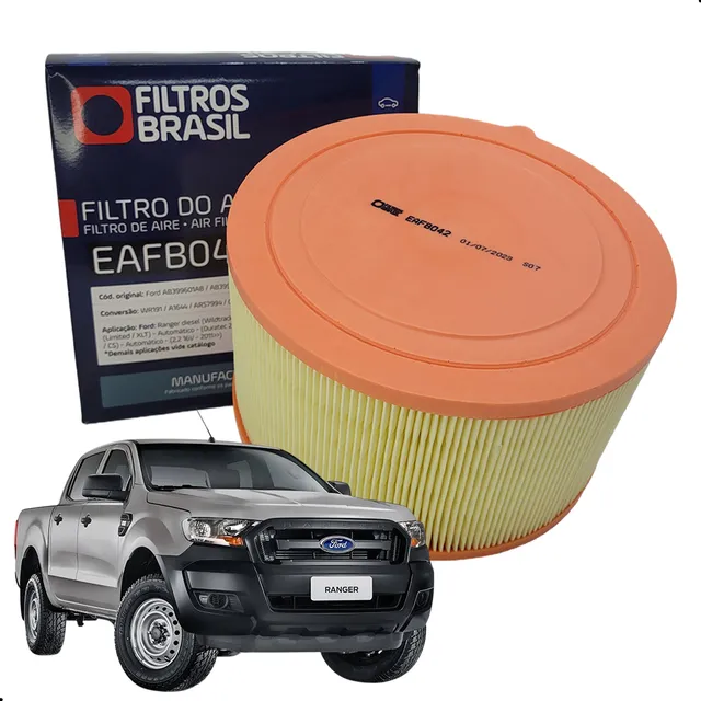 Filtro De Ar Motor Ford Ranger 2.2 3.2 16v 20v