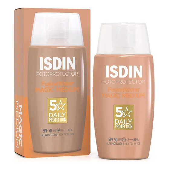 Isdin Fusion Water Magic Protector Solar Medium Spf50 50ml