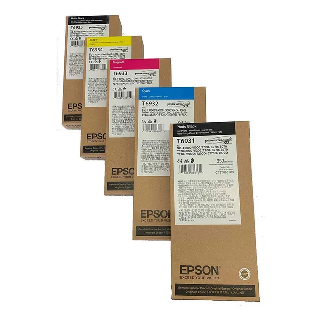 Epson Ultrachrome 350 Ml Set De Tinta Para Surecolor T-serie