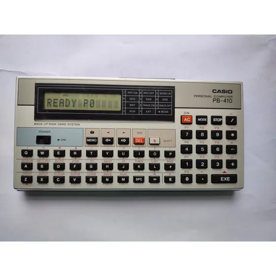 Casio Pb - 410 Personal Computer