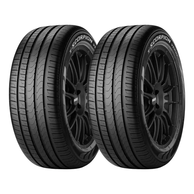 Kit 2 Pneu 235/55r19 Scorpion Verde Run Flat Pirelli 101v