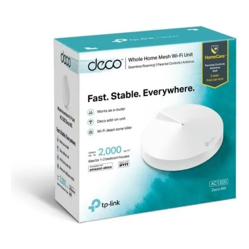 Deco M5 Pack De 1 Mesh Tp Link Ac1300 Giga Wifi System 1267m Color Blanco