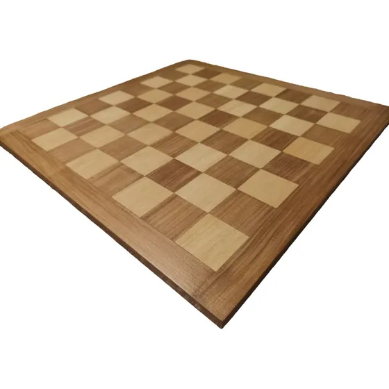  Tablero Ajedrez Madera Artesanal Terminación Profesional