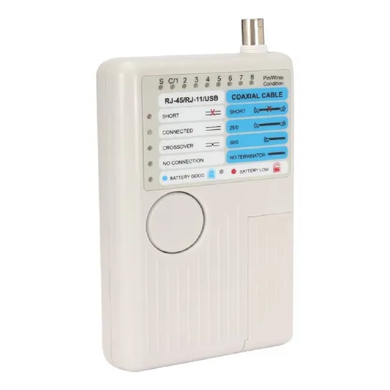 Probador Red (rj45-rj11-rj12-usb-bnc) Miyako    