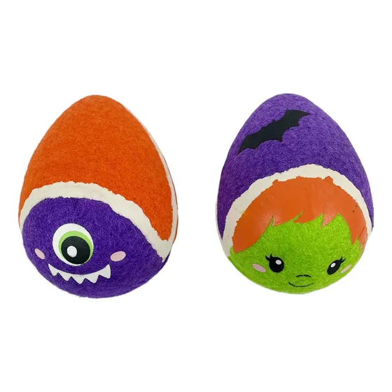 Brinquedo Kong Halloween Bola Cães Airdog Squeaker Egg Apito