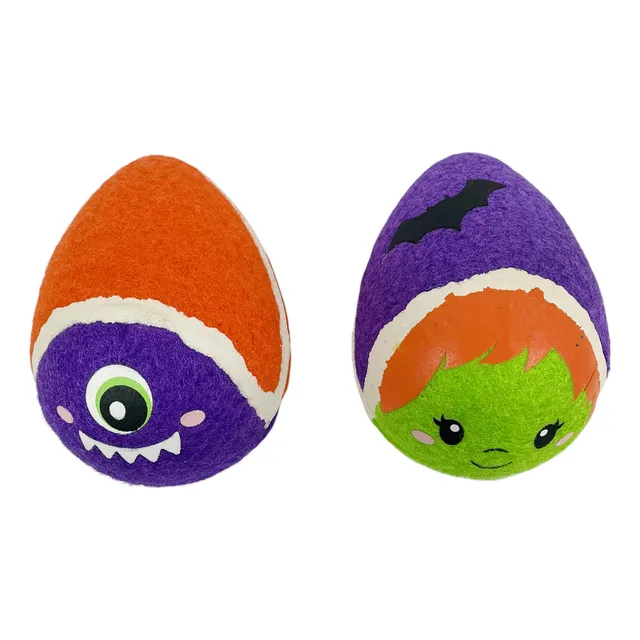 Brinquedo Kong Halloween Bola Cães Airdog Squeaker Egg Apito