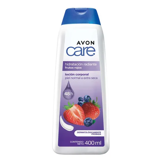 Avon Care Loción Corporal Hidratación Radiante Frutos Rojos