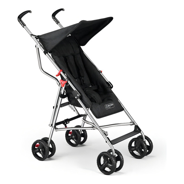 Carrinho De Bebê Guarda-chuva Pocket Preto - Multikids Baby
