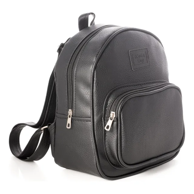 Mochila Mini De Mujer Colmena Ecocuero Urbana Pequeña Chica