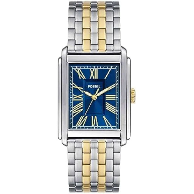 Fossil Reloj De Tres Manecillas De Acero