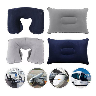 Almohadas Inflables Para Viajes Kit Feliz Viaje Ac40 Almohadas Inflables Para Viajes Kit Feliz Viaje Ac40