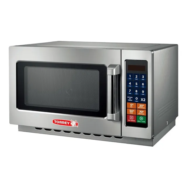Microondas industrial Torrey MIT-1.2T acero inoxidable 34L 127V