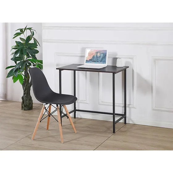 Combo Escritorio Con Silla Agnes Negro 4 Patas