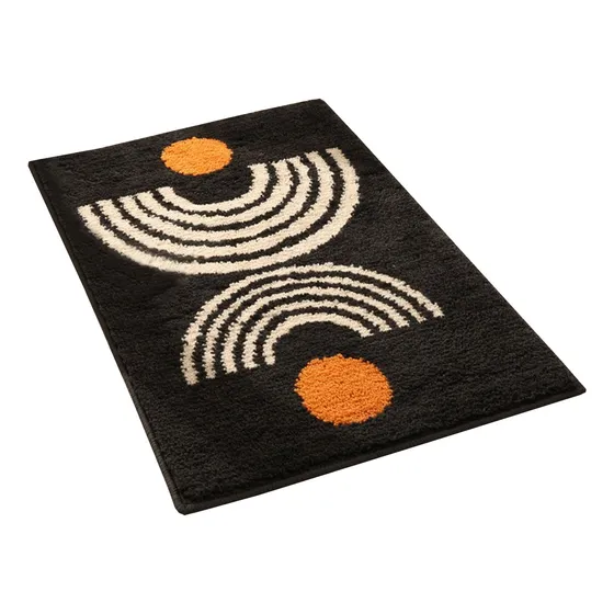 Alfombra Multifuncional Con Estampado Full Cove Para Salón Y
