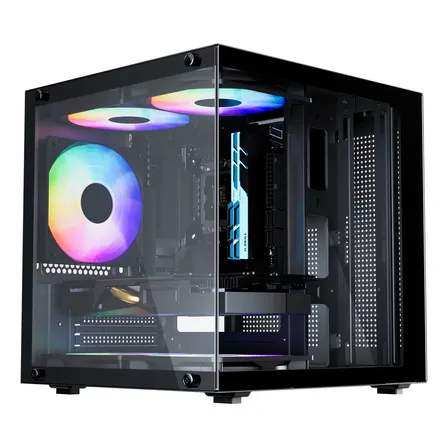 Gabinete Gamer Preto Bluecase com 5 Fans Bg-066 Life Pro