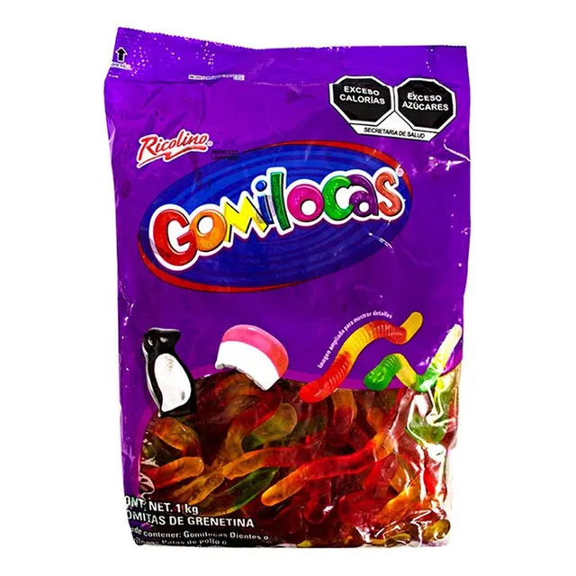 Gomitas Gusano Ricolino Dulce 1kg