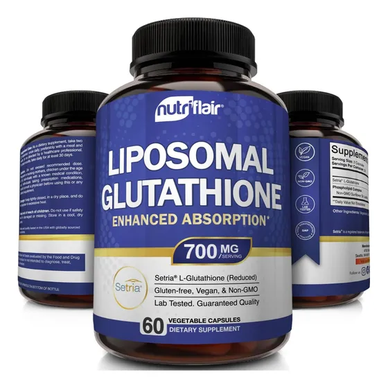 Suplemento Nutriflair Glutation Liposomal 700mg 60 Capsulas
