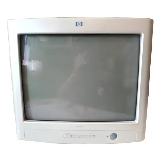 Monitor Culon Hp 15 Pulgada Con Cable Vga Y Base Ideal Cctv