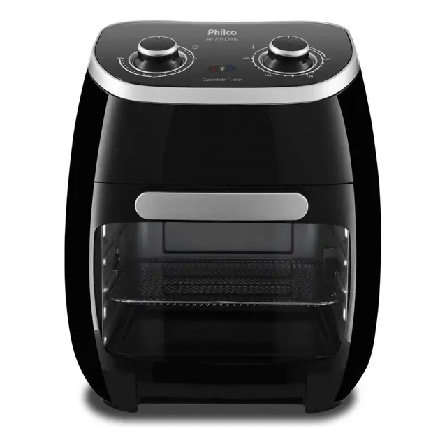 Fritadeira E Forno Elétrico Philco 11l Preta 220v