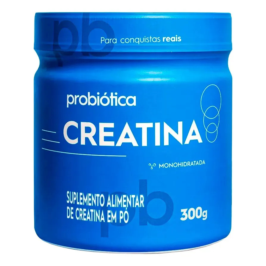 Creatina pura Probiotica em pó Sem sabor 300g