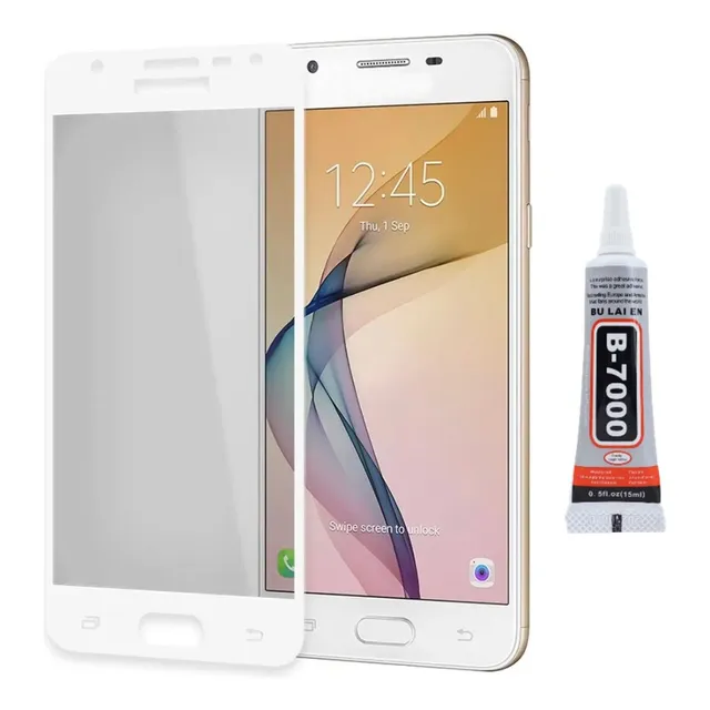 Frontal Tela Display Para J7 Prime G610m Ds + Cola + Pel 3d