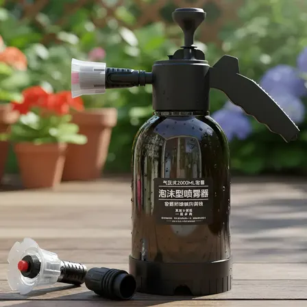 Pulverizador Borrifador Alta Pressão Snow Foam 2l + Bico Preto