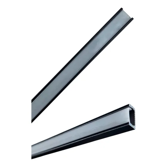 Perfil Aluminio Superficial 12mm 2metros (pack 2 Unid)