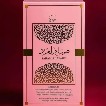 Perfume Árabe Sabah Al Ward Sugar Eau De Parfum 100 Ml