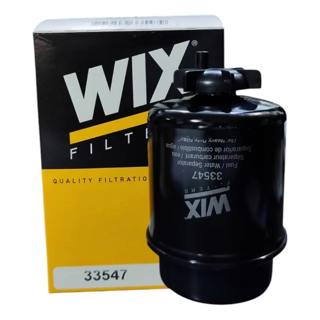 Filtro Separador Agua Combustible Wix 33547 Fs19530 P550399