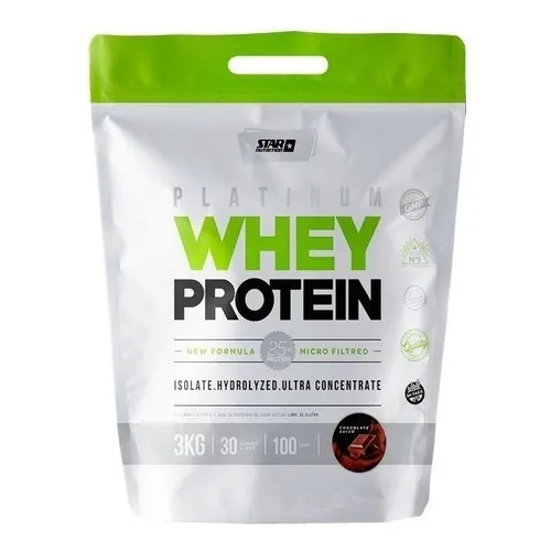 Whey Protein 3 Kg Star Nutrition Proteina De Suero Chocolate